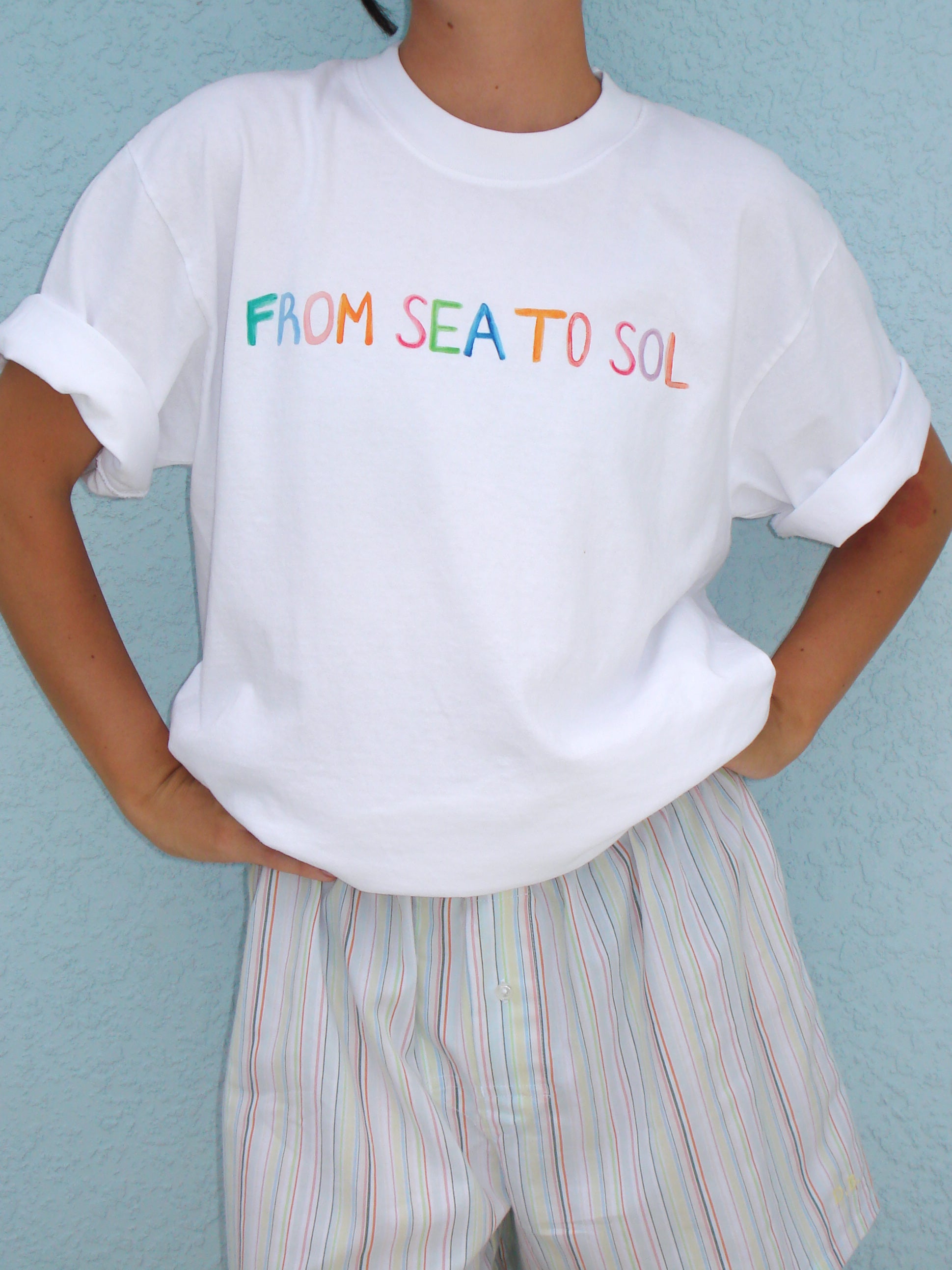 Watercolor From Sea To Sol T-Shirt