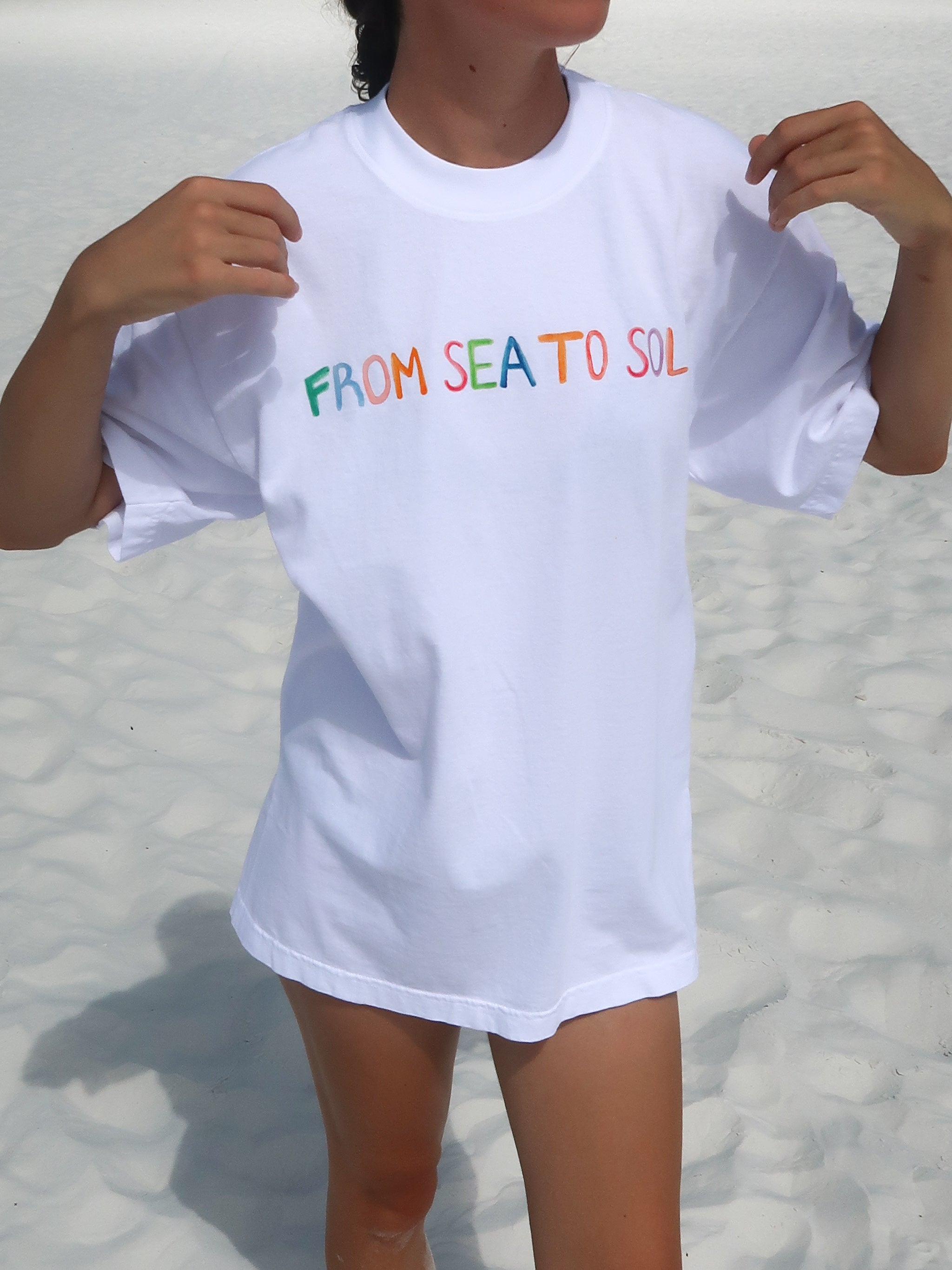 Watercolor From Sea To Sol T-Shirt